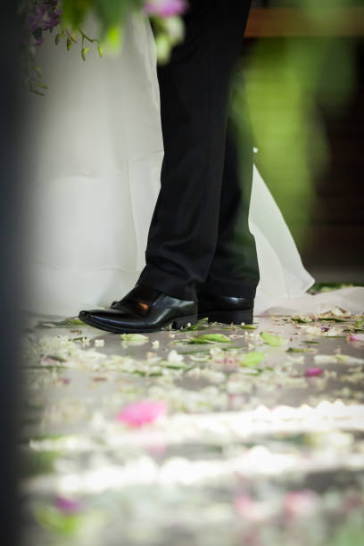 istock Floral arrangement at a wedding ceremony 992714318