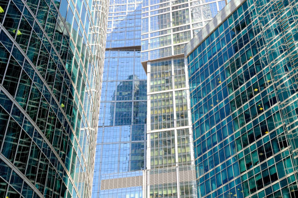istock Modern skyscrapers, high-rise buildings 992736176