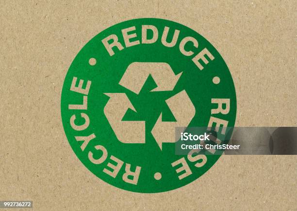 Recycled Stock Photo - Download Image Now - Recycling, Recycling Symbol, Plastic