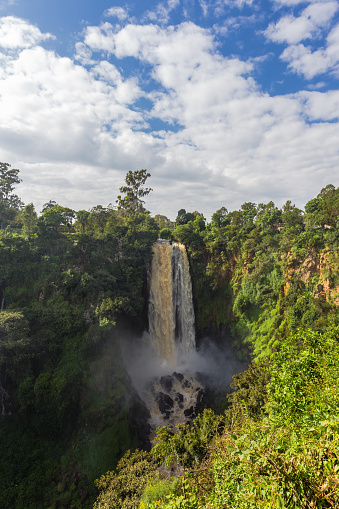 Thompson Waterfall. Northern Kenya, Africa