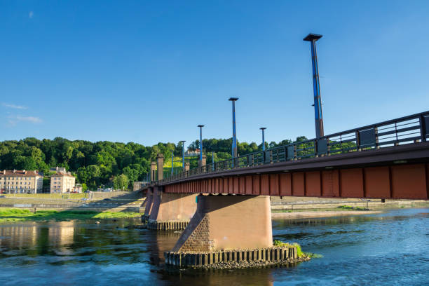 istock Lithuania, Vytautas the great bridge over neman river in Kaunas 992753382