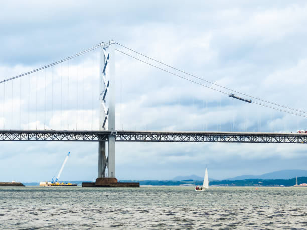 istock Forth Road Bridge and Firth of Forth. Edinburgh, Scotland, UK 992774082