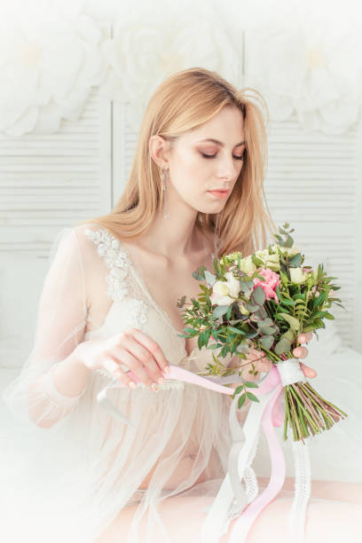 istock Boudoir bride's morning 992782412