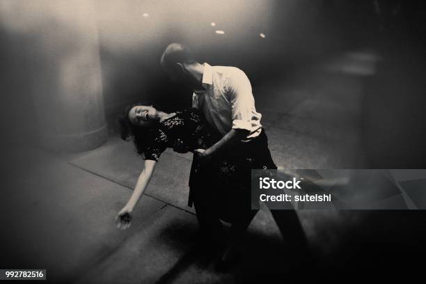 Tango Stock Photo - Download Image Now - Retro Style, Old-fashioned, Couple - Relationship