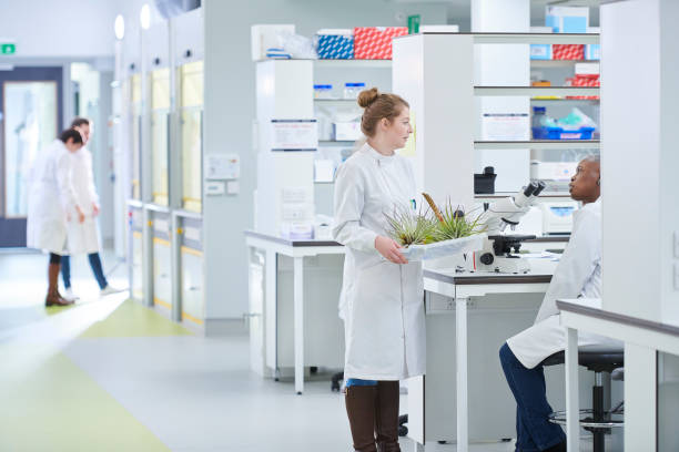 istock biochemist in modern research lab 992794262