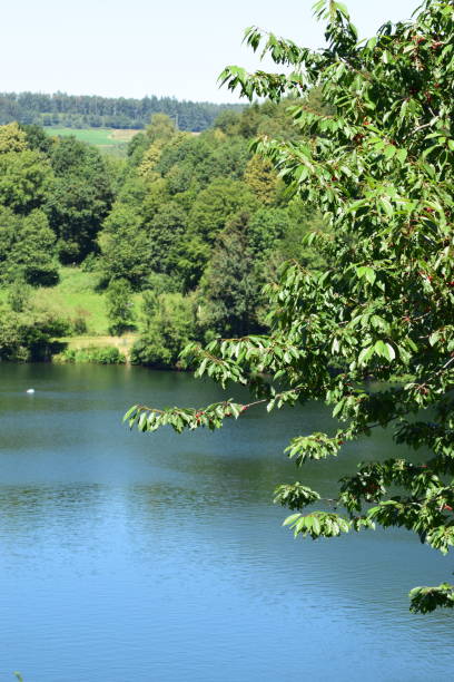 istock view to volcano lake 