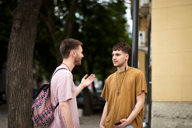 istock Gay couple outdoors 992815538