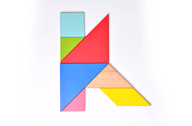 istock Uppercase letter K Color alphabet in white background 992833898