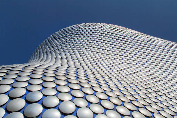 Selfridges Department Store - Birmingham Birmingham, UK: June 29, 2018: Selfridges is one of Birmingham city's most distinctive and iconic landmarks. It is part of the Bullring Shopping Centre. birmingham england photos stock pictures, royalty-free photos & images