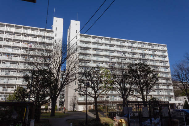 istock Complex Apartment in Funabashi City, Chiba Prefecture, Japan 992851762