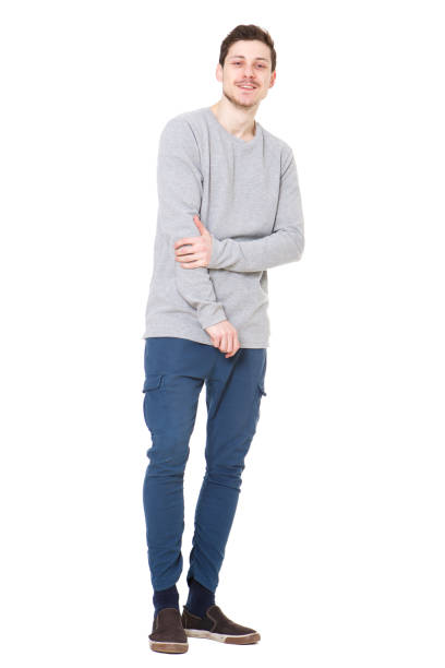 istock Full body handsome young man against against isolated white background 992875904