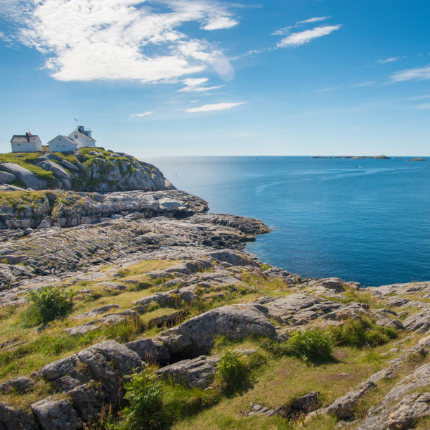 istock Norway Panoramic view of Lofoten Islands in Norway with sunset scenic 992893708