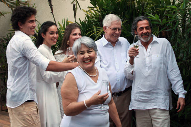 istock Happy family celebrating 992893820