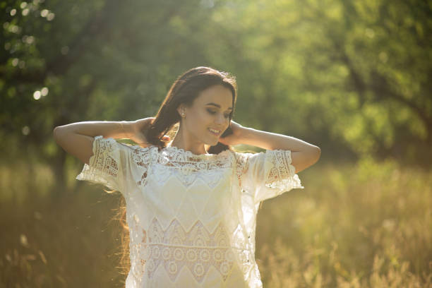 istock Beautiful girl out in nature 992906938