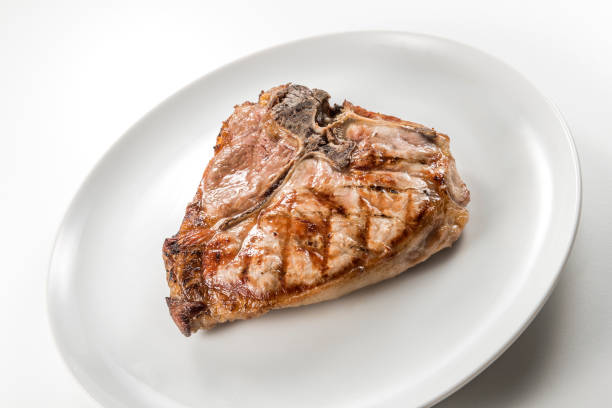 istock Grilled t-bone chop of pork 992910080