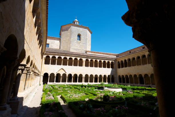 Cloister of Santo Domingo de Silos, Burgos, Castilla Leon, Spain.