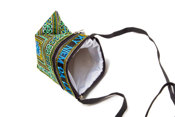 istock Bag with ethnic ornament isolated on white 992959586