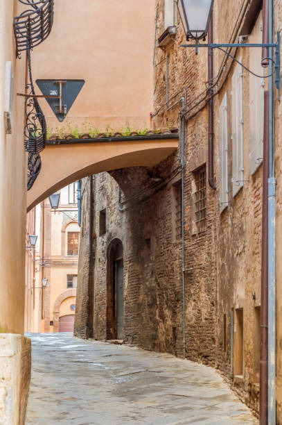 istock Walkway on in old town in Siena 992980186