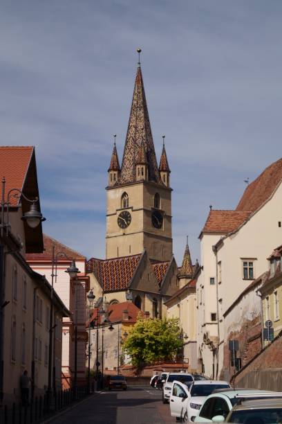 istock Evangelical Cathedral in Sibiu, Transylvania, Romania 992993006