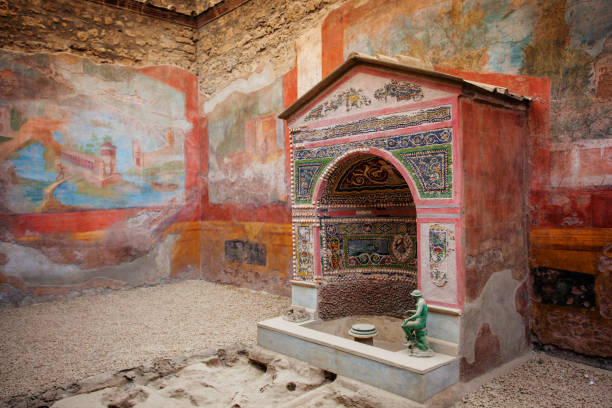 Interior of Casa della Fontana Piccola, Pompeii