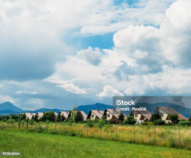 Hütten In Den Bergen Im Sommer Stockfoto und mehr Bilder von Bayern - Bayern, Berg, Blau