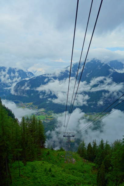 istock Cable car coach going to the Dachstein Mountains on Mount Krippenstein, Upper Austria 993068816