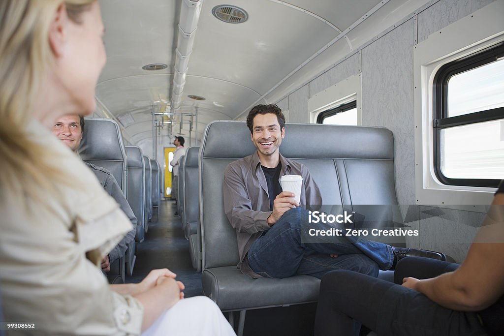 Traveling by train Capetown Train - Vehicle Stock Photo