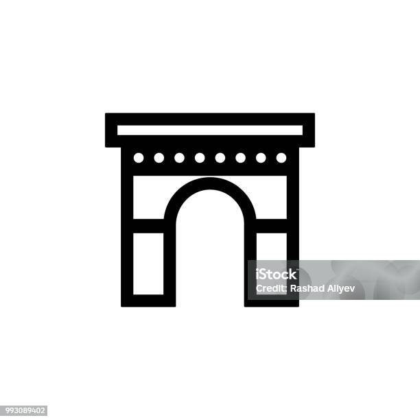 Arch Icon Element Of Building Icon For Mobile Concept And Web Apps Detailed Arch Icon Can Be Used For Web And Mobile Premium Icon Stock Illustration - Download Image Now