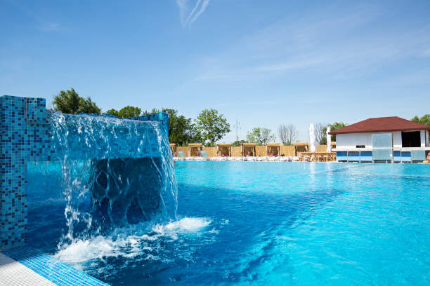 istock Hotel resort swimming pool 993093246