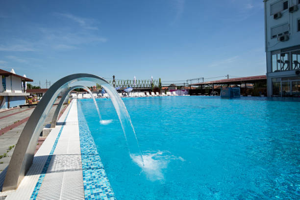 istock Hotel resort swimming pool 993101482