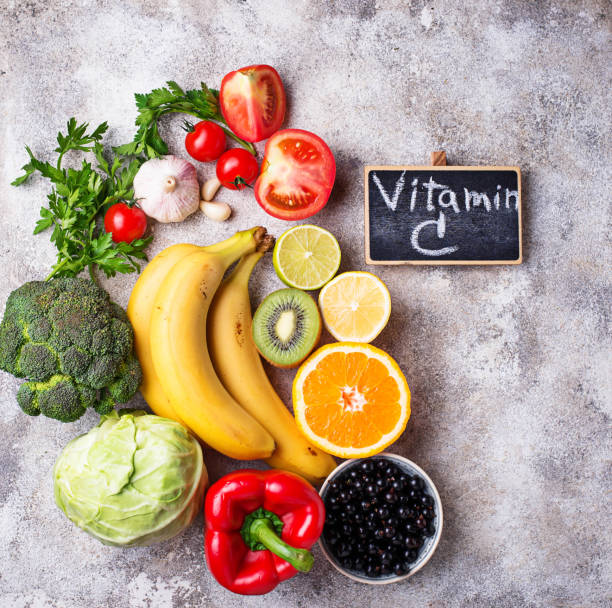 istock Food containing vitamin C. Healthy eating 993123806