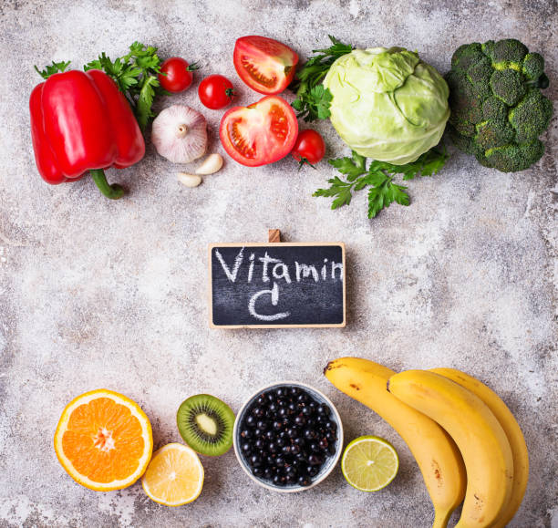 istock Food containing vitamin C. Healthy eating 993123914