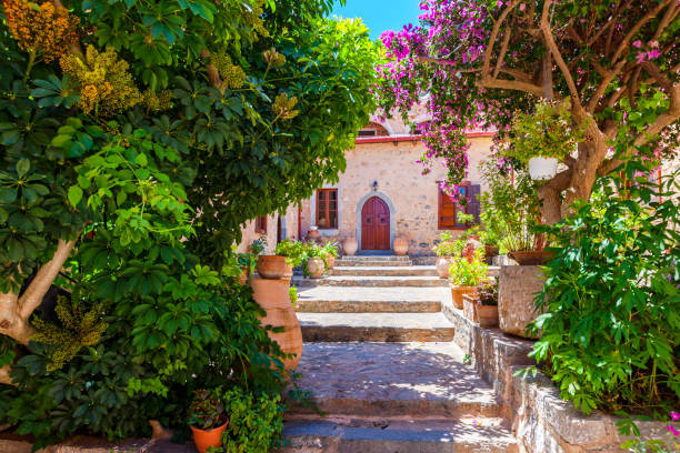 istock The monastery Kremaston, Crete, Greece 993126412
