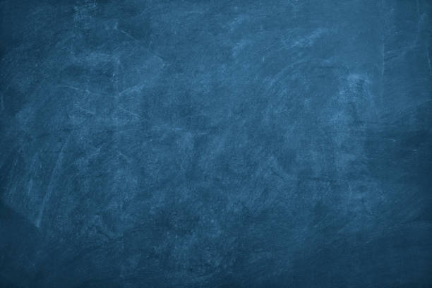 Dark Blue Blackboard stock photo