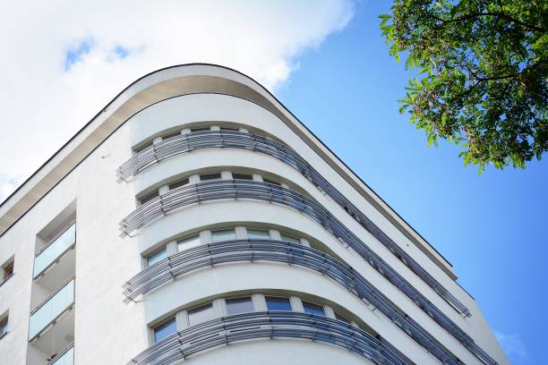 istock Modern apartment building exterior 993185912