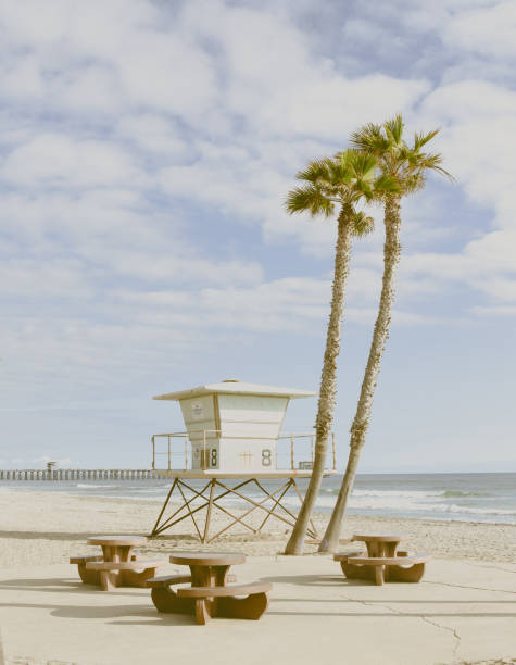 Vintage Life Guard Station