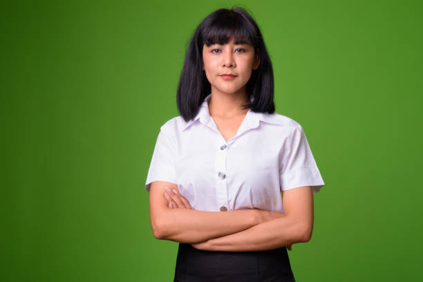 istock Young beautiful Asian woman student 993289802