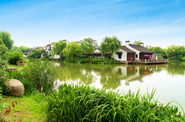 istock Historic scenic old town Wuzhen, China 993314458