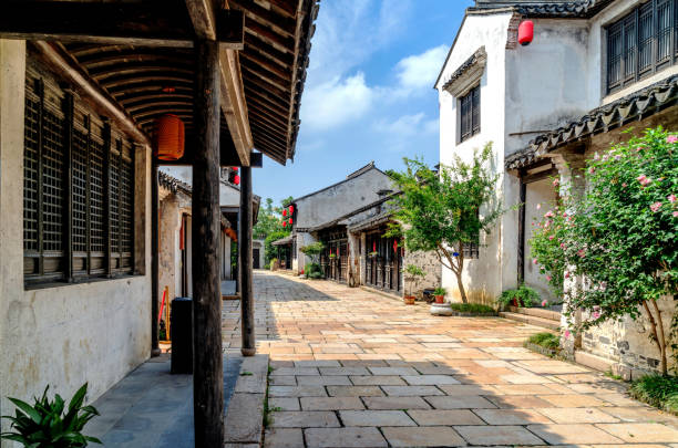 Historic scenic old town Wuzhen, China