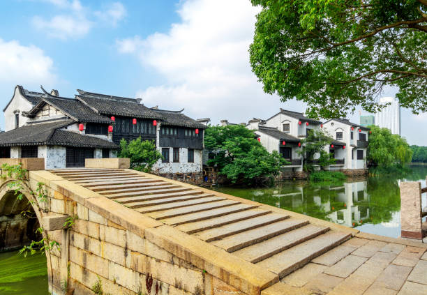 istock Historic scenic old town Wuzhen, China 993318780