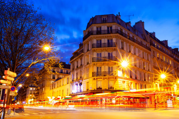 istock Street in Paris st night 993320910
