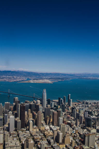 istock Vertical aerial view of San Francisco skyline 993347886