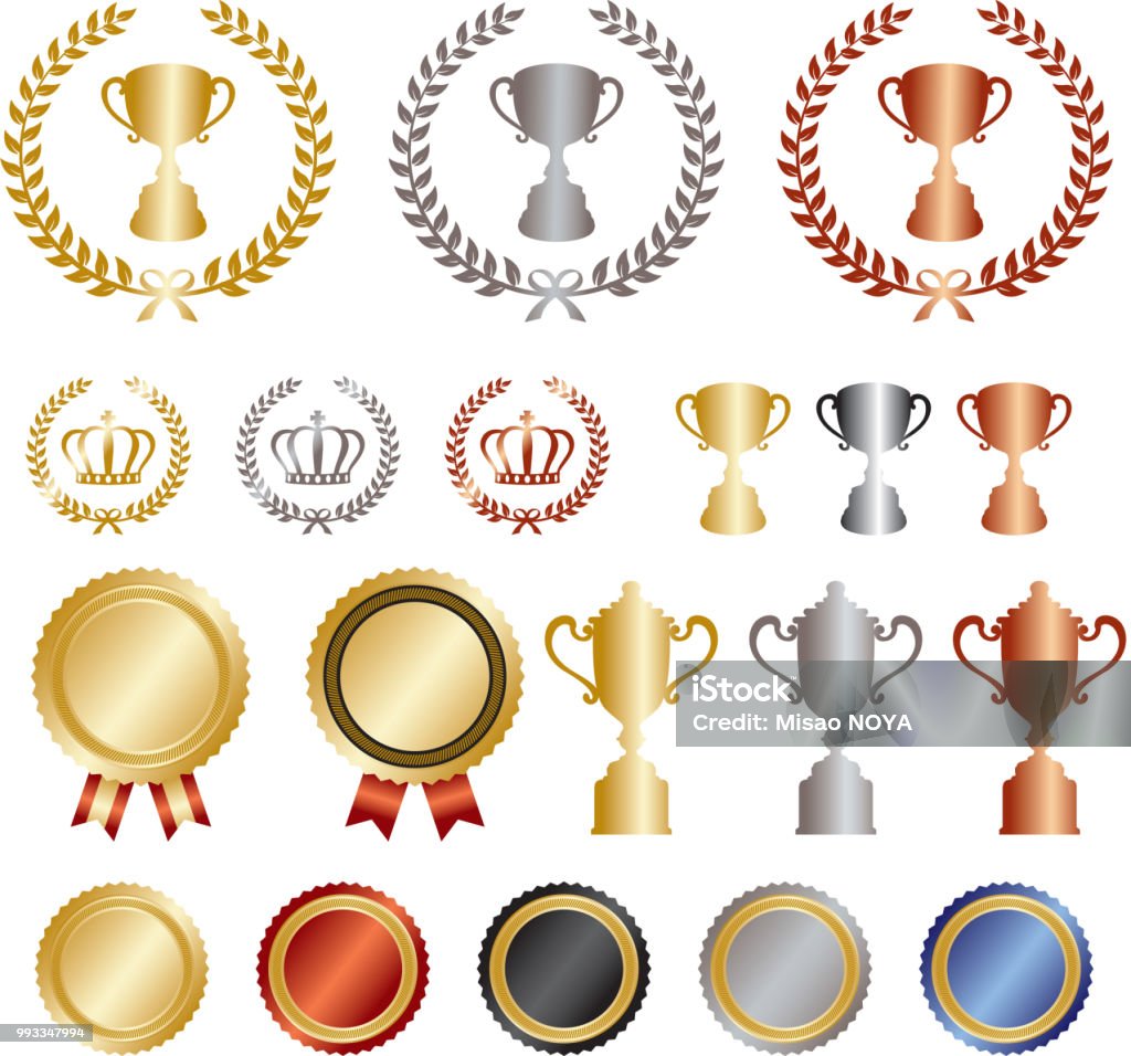 Sample Set Emblems Set Of Emblems Stock Illustration - Download Image Now - Label, Award ...