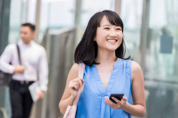 istock Confident woman leaving train station 993354164