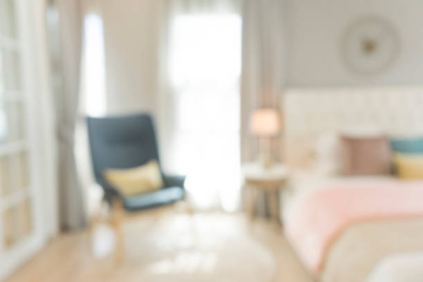 istock blurred bedroom with pillows and doll 993363632