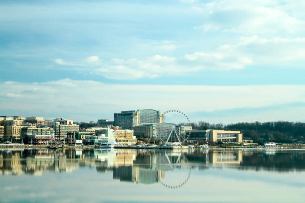 Off the Waterfront This is a Midday shot of the Pier at Potomac River in Washington D.C. washington-dc-waterfront stock pictures, royalty-free photos & images