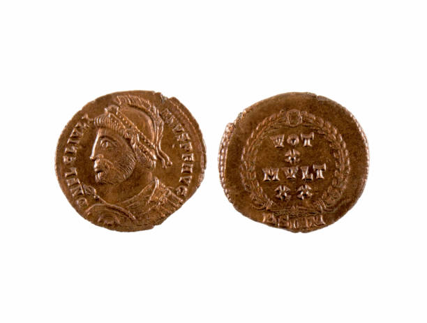 istock Emperor Julianus follis coin 993401876