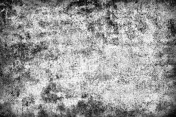 istock Texture grunge black and white. Abstract monochrome background 993429348