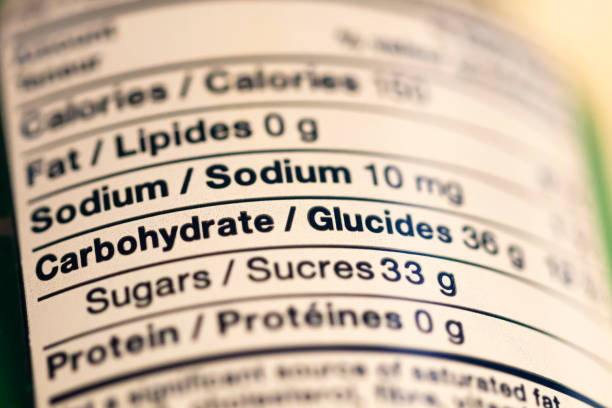 istock Various Nutrition Information on a Food Label 993449004