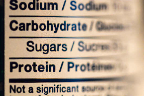 istock Various Nutrition Information on a Food Label 993449012